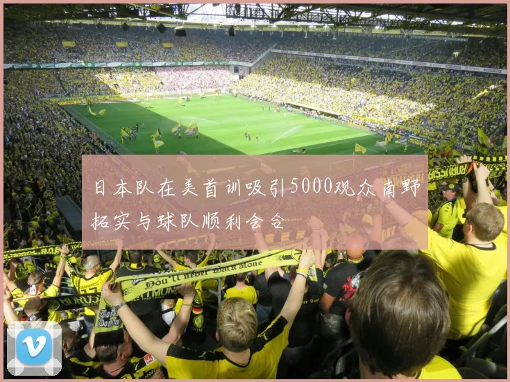 日本队在美首训吸引5000观众南野拓实与球队顺利会合